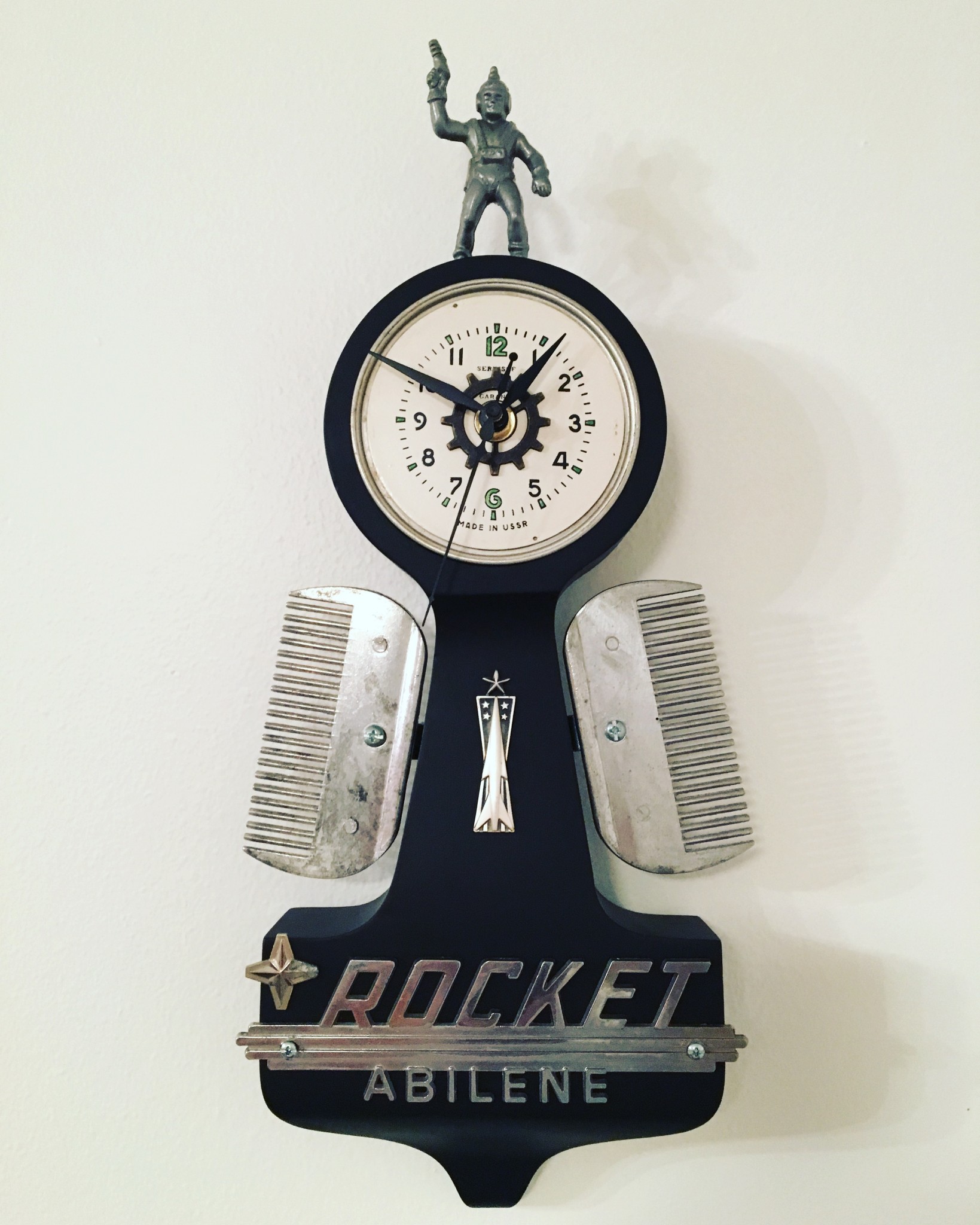 Rocket Man Clock